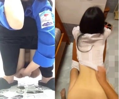 Cảnh nóng cô Gen Z và bạn bè trong phòng trọ học nhóm
