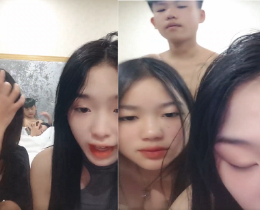 Video khiêu dâm của ba em gái trực tiếp trên mạng xã hội